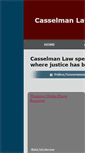Mobile Screenshot of casselmanlaw.com